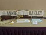 SALE PENDING WINCHESTER MODEL 9422 ANNIE OAKLEY .22 LR LEVER ACTION RIFLE IN BOX - 1 of 11