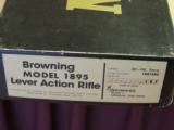 BROWNING MODEL 1895 30-06 LEVER ACTION RIFLE IN THE BOX - 2 of 10