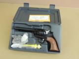 SALE PENDING
RUGER NEW MODEL SINGLE SIX BABY VAQUERO .22/.22MAGNUM DUAL CYLINDER REVOLVER IN BOX - 1 of 5