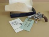 SMITH & WESSON MODEL 60-4 TARGET .38 SPECIAL REVOLVER IN BOX, - 1 of 5