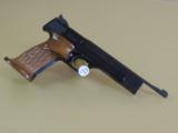 SALE PENDING
SMITH & WESSON MODEL 41 .22LR PISTOL WITH FACTORY EXTENDABLE FRONT SIGHT - 1 of 7