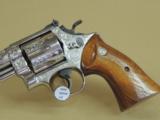 SALE PENDING...................................................SMITH & WESSON FACTORY ENGRAVED NICKEL MODEL 29-2 .44 MAGNUM REVOLVER IN BOX (INV#9075) - 6 of 7