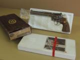 SALE PENDING..........................................................................COLT PYTHON TARGET NICKEL .38 SPECIAL REVOLVER IN BOX (INV#9076) - 1 of 7