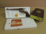 COLT SINGLE ACTION ARMY NICKEL .45 LC REVOLVER IN BOX (INV#9251) - 1 of 7
