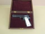 COLT PRE WAR CUSTOM ENGRAVED ACE .22LR PISTOL (INV#9256) - 1 of 13