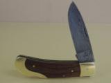 SOLD.........................................PURDEY DAMASCUS FOLDING KNIFE - 1 of 5
