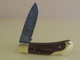 SOLD.........................................PURDEY DAMASCUS FOLDING KNIFE - 3 of 5