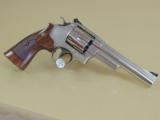 SALE PENDING...................................................................SMITH & WESSON NICKEL CLASSIC MODEL 57-6 .41 MAGNUM REVOLVER (INV#9175) - 2 of 6