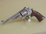 SALE PENDING...................................................................SMITH & WESSON NICKEL CLASSIC MODEL 57-6 .41 MAGNUM REVOLVER (INV#9175) - 5 of 6