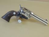 COLT NICKEL SINGLE ACTION ARMY 44-40 IN BOX (INV#9337) - 2 of 7