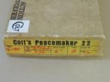 COLT PEACEMAKER 22LR/22 MAGNUM DUAL CYLINDER REVOLVER IN BOX (INV#9441) - 8 of 9