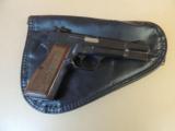 BROWNING BELGIAN HI POWER 9MM PISTOL IN POUCH (INVENTORY#9493) - 1 of 5
