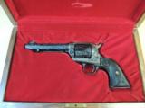 COLT FACTORY ENGRAVED .45LC SINGLE ACTION ARMY (INVENTORY#9435) - 1 of 11