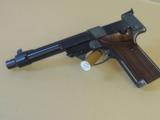 HIGH STANDARD 107 MILITARY SUPERMATIC CITATION .22LR PISTOL (INVENTORY#9518) - 1 of 10