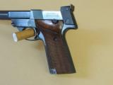 HIGH STANDARD 107 MILITARY SUPERMATIC CITATION .22LR PISTOL (INVENTORY#9518) - 3 of 10