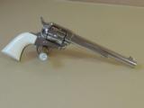 COLT SINGLE ACTION ARMY NICKEL 32-20 IVORY GRIPS IN BOX (INVENTORY#9520) - 2 of 7