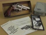SMITH & WESSON NICKEL MODEL 19-5 .357 MAGNUM REVOLVER IN BOX (INVENTORY#8676) - 1 of 5
