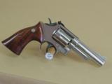 SMITH & WESSON NICKEL MODEL 19-5 .357 MAGNUM REVOLVER IN BOX (INVENTORY#8676) - 2 of 5