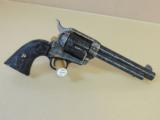 COLT FACTORY ENGRAVED .45LC SINGLE ACTION ARMY (INVENTORY#9435) - 2 of 11