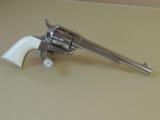 COLT SINGLE ACTION ARMY NICKEL 32-20 IVORY GRIPS IN BOX (INVENTORY#9520) - 2 of 7