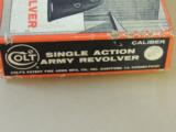 COLT 2ND GENERATION SINGLE ACTION ARMY 45LC IN BOX (INVENTORY#9496) - 10 of 10