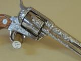 COLT SAA FACTORY ENGRAVED NICKEL 45LC IN BOX (INVENTORY#9558) - 4 of 9