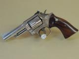 SMITH & WESSON NICKEL MODEL 19-5 .357 MAGNUM REVOLVER (INVENTORY#9572) - 3 of 3