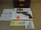 COLT SAA FACTORY ENGRAVED NICKEL 45LC IN BOX (INVENTORY#9558) - 1 of 9