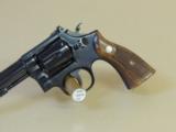 SMITH & WESSON MODEL 17-2 .22LR REVOLVER IN BOX (INVENTORY#9595) - 6 of 7