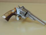 SMITH & WESSON NICKEL MODEL 25-5 .45 COLT REVOLVER (INVENTORY#9657) - 1 of 5