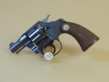 COLT BANKERS SPECIAL "SPECIAL ORDER" .38 CAL REVOLVER (INVENTORY#9684) - 1 of 9