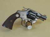 COLT BANKERS SPECIAL "SPECIAL ORDER" .38 CAL REVOLVER (INVENTORY#9684) - 3 of 9