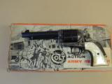 COLT 2ND GENERATION SINGLE ACTION ARMY 45LC IN BOX (INVENTORY#9527) - 1 of 19