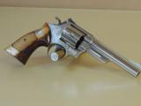 SALE PENDING-----------------------------------------------------------------------SMITH & WESSON NICKEL MODEL 25-5 .45 COLT REVOLVER (INVENTORY#9657) - 1 of 5