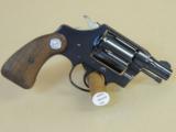 SALE PENDING-----------------------------------COLT DETECTIVE SPECIAL .32 NEW POLICE REVOLVER (INVENTORY#9661) - 1 of 3