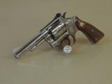 SMITH & WESSON NICKEL MODEL 34 .22LKR REVOLVER IN BOX (INVENTORY#9815) - 4 of 6