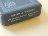 SMITH & WESSON MODEL 37 "CHIEFS SPECIAL AIRWEIGHT" .38 SPECIAL REVOLVER IN BOX (INVENTORY#9944) - 6 of 6