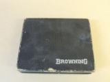 BROWNING BELGIAN NICKEL LIGHTWEIGHT BABY .25ACP PISTOL IN BOX (INVENTORY#9777) - 5 of 5
