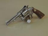 SMITH & WESSON NICKEL MODEL 34 .22LR REVOLVER IN BOX (INVENTORY#9815) - 4 of 6