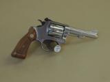 SMITH & WESSON NICKEL MODEL 34 .22LR REVOLVER IN BOX (INVENTORY#9815) - 2 of 6