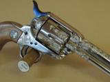 COLT FACTORY ENGRAVED CUTAWAY SINGLE ACTION ARMY .45LC (INVENTORY#9854) - 3 of 7