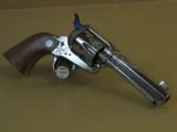 COLT SAA NICKEL FACTORY ENGRAVED CUTAWAY .45LC (INVENTORY#9773) - 2 of 8