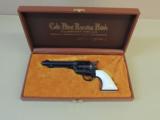 SALE PENDING------------------------------------------------COLT SAA .44 SPECIAL REVOLVER WITH IVORY GRIPS (INVENTORY#9976) - 1 of 7