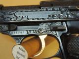 WALTHER P38 FACTORY ENGRAVED 9MM PISTOL (INVENTORY#9894) - 2 of 15