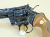 COLT PYTHON FACTORY ENGRAVED .357 MAGNUM REVOLVER (INVENTORY#10011) - 6 of 8