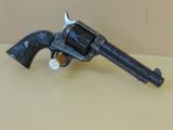 COLT FACTORY ENGRAVED SINGLE ACTION ARMY .45LC (INVENTORY#9852) - 2 of 8