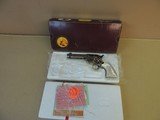 COLT FACTORY ENGRAVED CUTAWAY SINGLE ACTION ARMY .45LC REVOLVER IN BOX (INVENTORY#9855) - 7 of 7