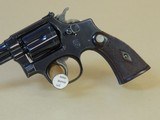 SALE PENDING----------------------------------------------------------SMITH & WESSON HAND EJECTOR TARGET .38 SPECIAL REVOLVER (INVENTORY#10128) - 7 of 8