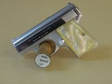 SALE PENDING----------------------------------------------BROWNING NICKEL LIGHTWEIGHT BABY .25 ACP PISTOL IN BOX & POUCH (INVENTORY#10137) - 4 of 6