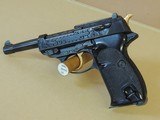 WALTHER P38 FACTORY ENGRAVED 9MM PISTOL (INVENTORY#9894) - 9 of 15